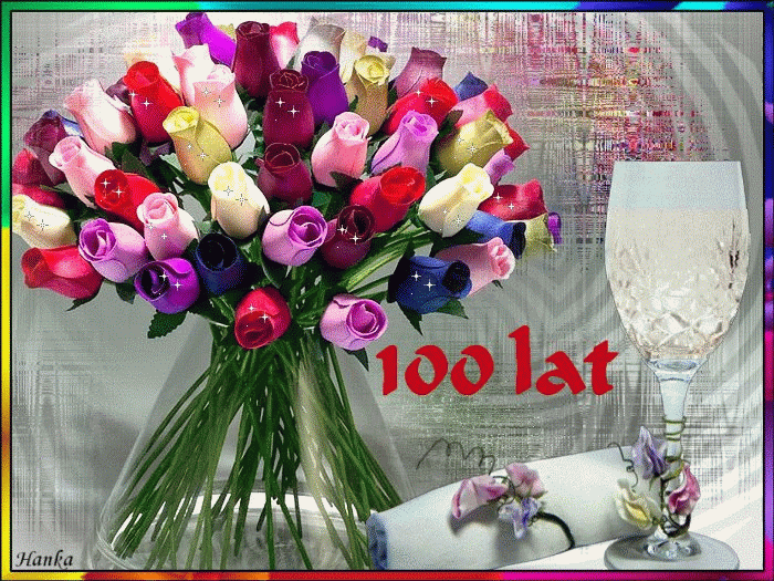 100 lat kwiaty